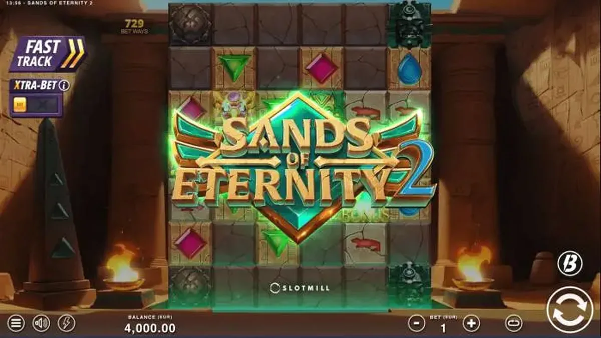 Tampilan visual slot Demon's Gate dengan tema portal fantasi gelap